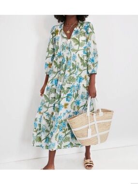 Tuckernuck Sea Glass Chintz Long Sleeve Salty
Paloma Caftan TNUCK BEACH